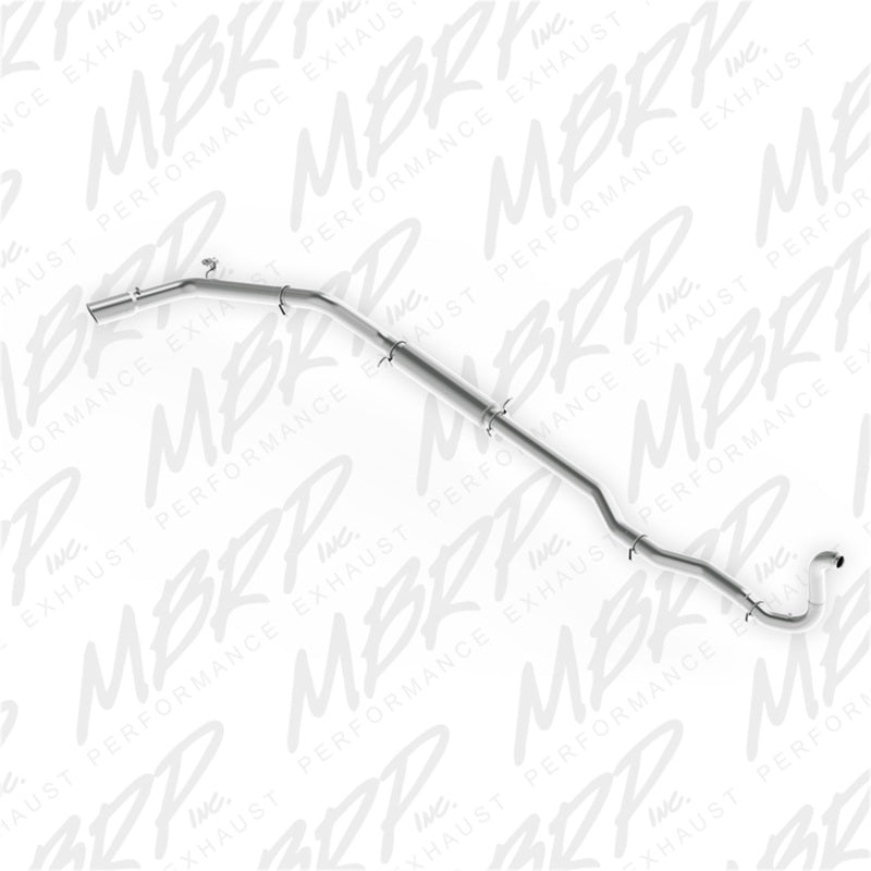 MBRP 88-93 Dodge 2500/3500 Cummins 4WD ONLY Turbo Back Single Side Exit T409 Exhaust System - S6150409