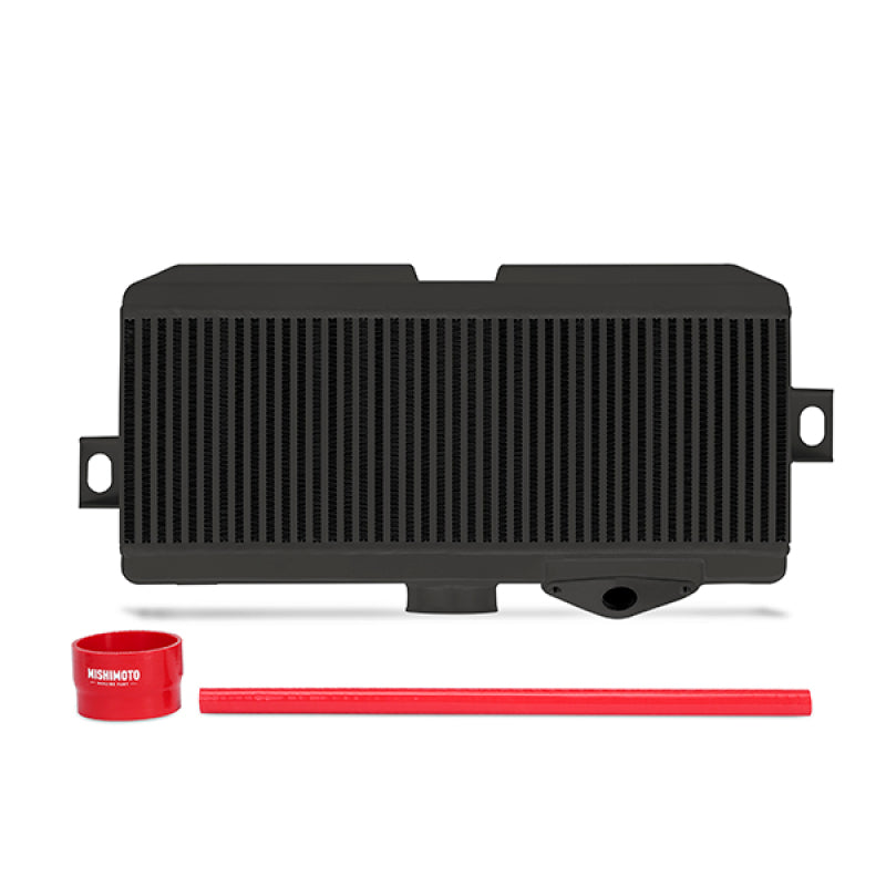 Mishimoto Subaru 08-15 WRX STi Top-Mount Intercooler Kit - Powder Coated Black &amp; Red Hoses - MMTMIC-STI-08BKRD