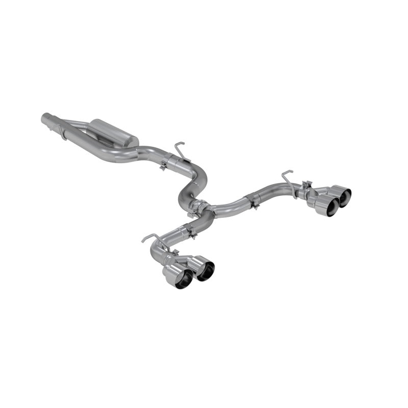 MBRP 15-19 VW Golf R 3in Cat Back Single Exit Exhaust Pro Series w/ Valve Delete - T304 - S4603304