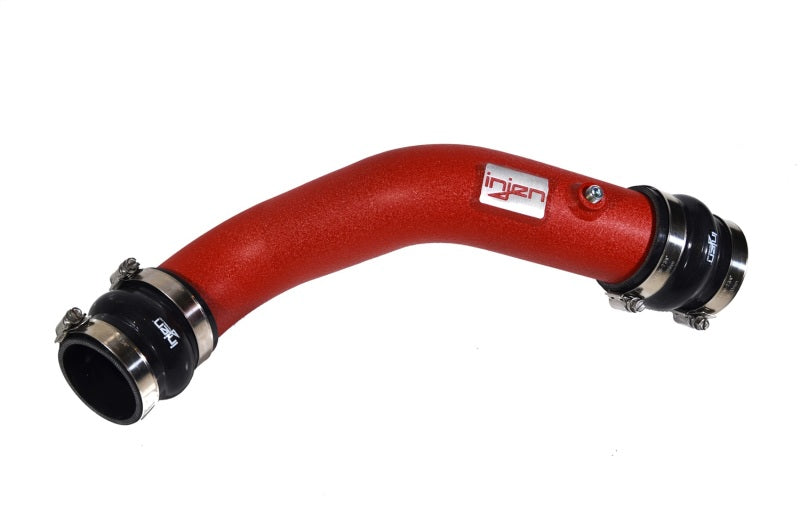 Injen 17-19 Honda Civic Type-R Aluminum Intercooler Piping Kit - Wrinkle Red - SES1582ICPWR