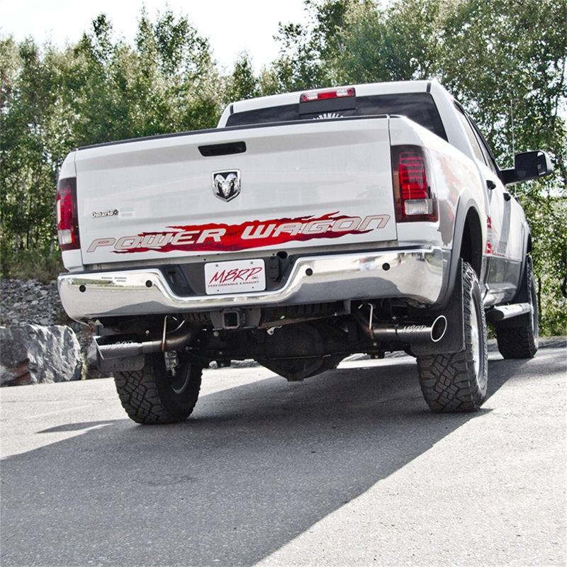 MBRP 14-16 Ram 2500 6.4L 4in 409 SS Dual Side Split Outlet Cat Back Exhaust - S5151409