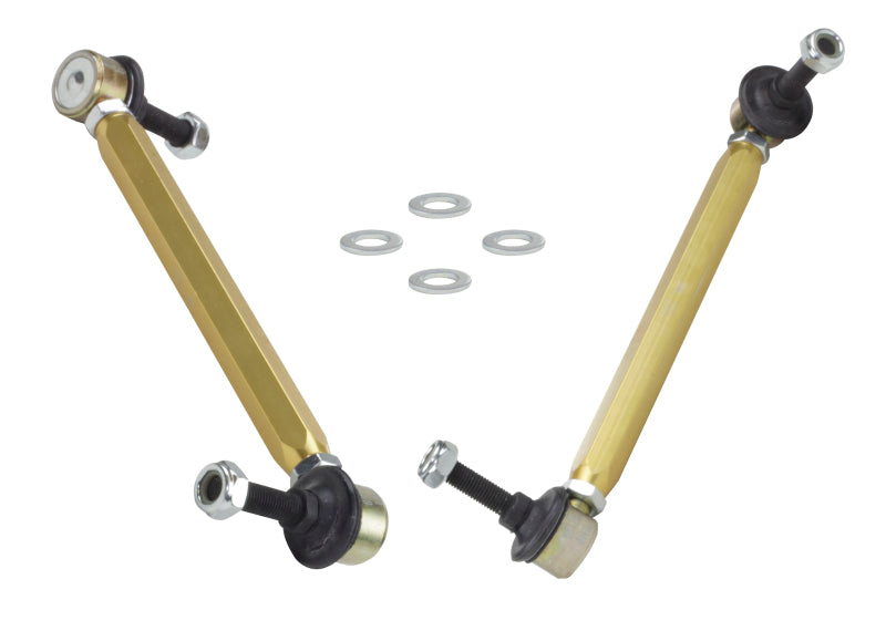 Whiteline 02-06 Mini Cooper S Front Swaybar link kit-Adjustable ball end links - KLC106