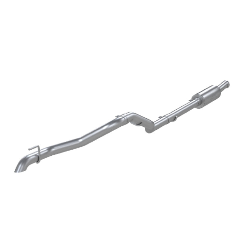 MBRP 2020 Jeep Gladiator 3.6L 2.5in Single Rear Exit Cat Back Exhaust - Aluminized (Off-Road) - S5537AL