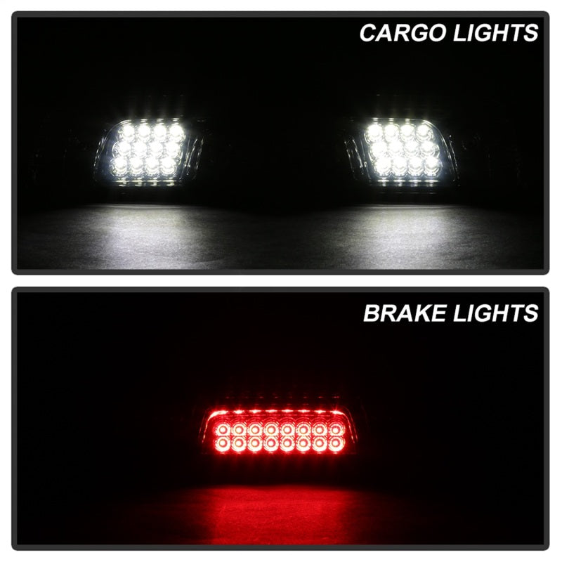 xTune 14-16 Chevrolet Silverado 1500 LED 3rd Brake Light - Smoke (BKL-