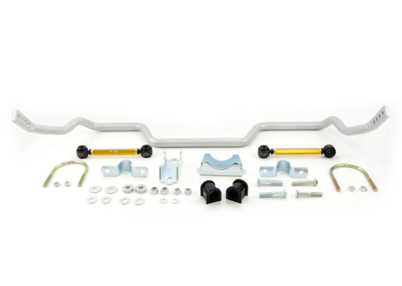 Whiteline 05+ Ford Mustang Coupe 8 cyl (Inc Shelby GT / GT500) Rear 27mm Heavy Duty Adj Swaybar - BFR65Z