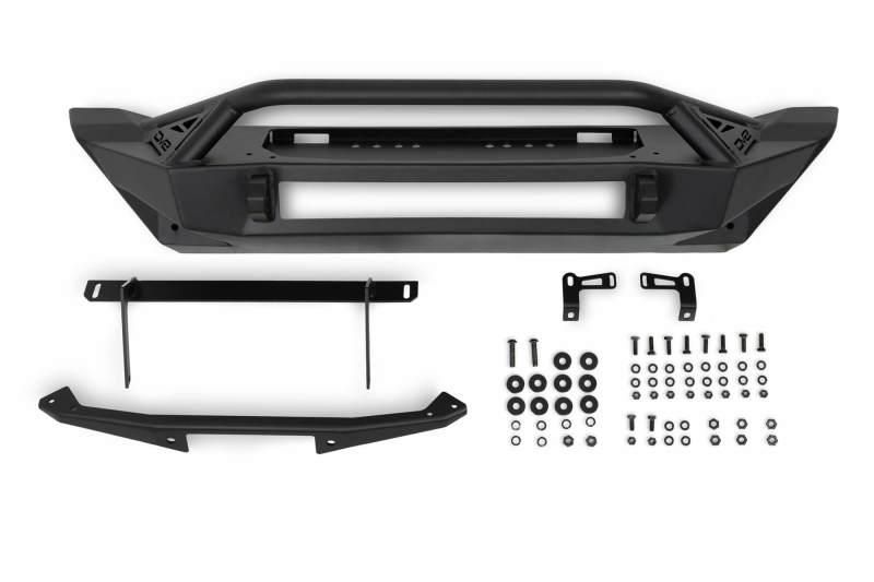 DV8 Offroad 07-23 Jeep Wrangler JK/JL &amp; Gladiator JT FS-1 Series Stubby Front Bumper