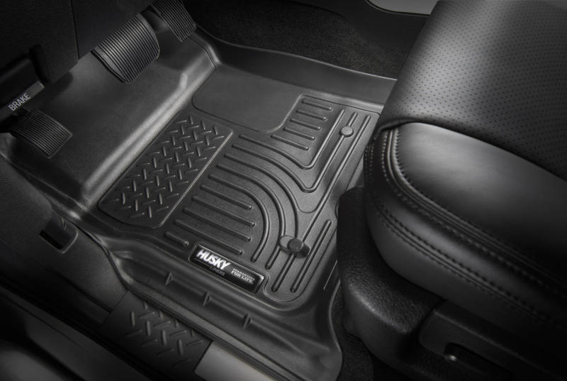 Husky Liners Subaru 12-14 Impreza/2015 WRX/STi WeatherBeater Combo Front&amp;2nd Row Black Floor Liners