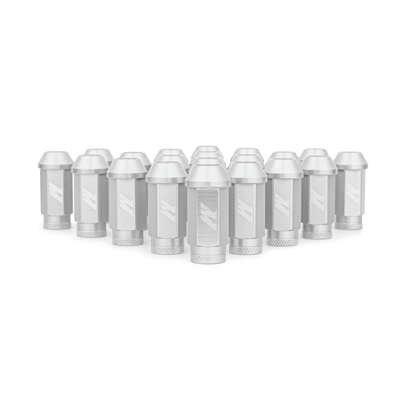 Mishimoto Aluminum Locking Lug Nuts 1/2 X 20 23pc Set Silver - MMLG-1220-23LSL