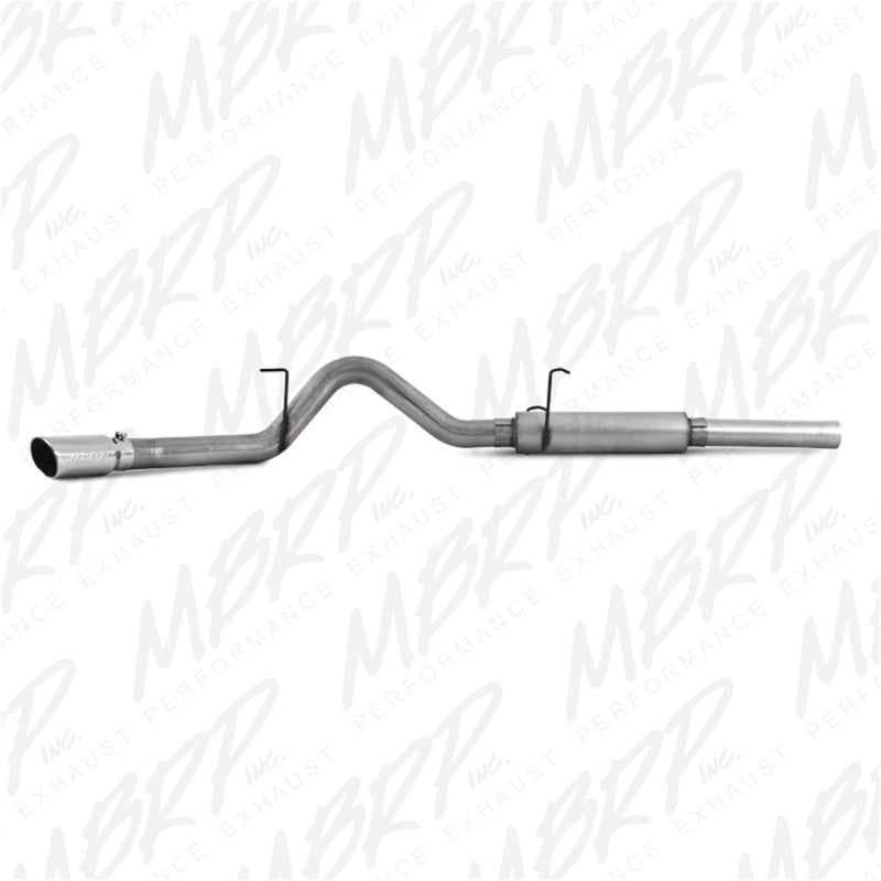 MBRP 2004.5-2007 Dodge 2500/3500 Cummins 600/610 Cat Back Single Side - S6108AL