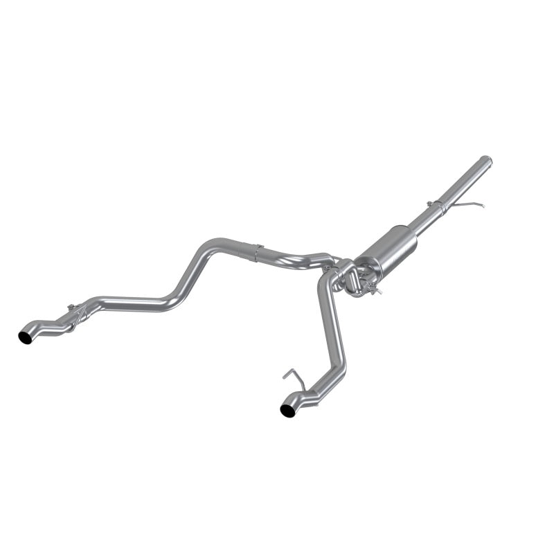 MBRP 2019 Chevrolet Silverado 1500 4.3L/5.3L 2.5in Cat Back Dual Rear Exit - Aluminized - S5085AL