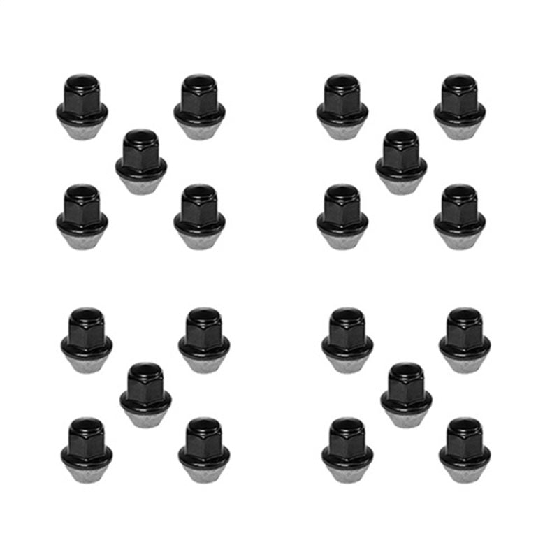 Ford Racing 15-24 Mustang Black Lug Nut Kit (20 Lug Nuts) - M-1012K-MB