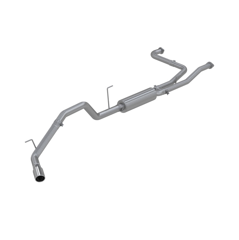 MBRP 2007-2009 Nissan Titan 5.6L EC/CC Cat Back Single Side - S5404409