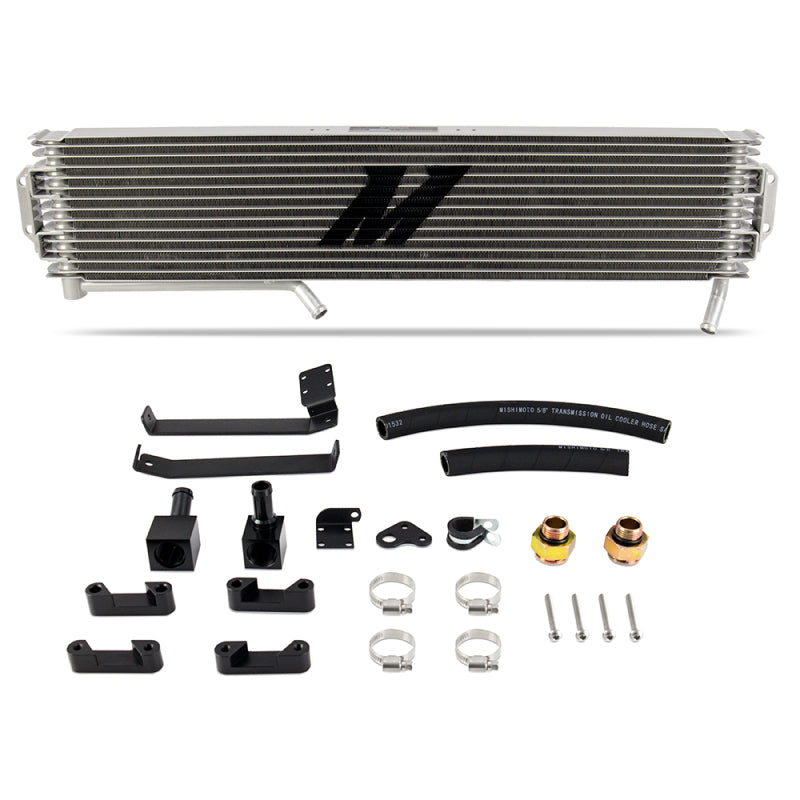 Mishimoto 17-19 GM 6.6L Duramax (L5P) Transmission Cooler - Silver - MMTC-DMAX-17SL