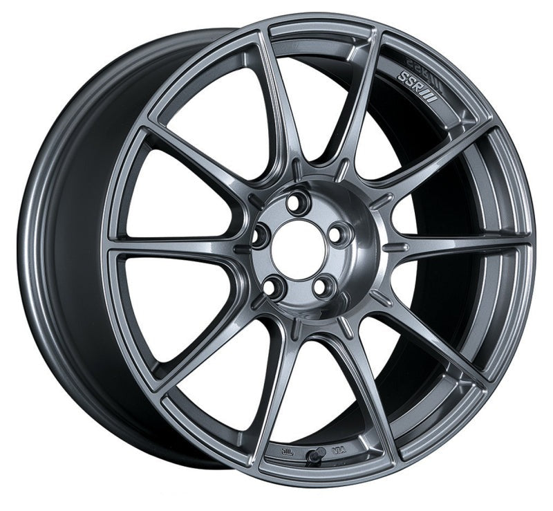 SSR GTX01 19x9.5 5/120 +38mm Offset Dark Silver Wheel (S/O, No Cancellations)