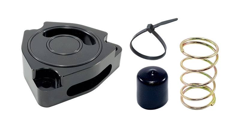 Torque Solution Blow Off BOV Sound Plate (Black) 14+ Kia Forte Koup Turbo - TS-SP2-KFBK