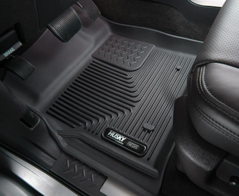 Husky Liners 15-23 Ford F-150 SuperCrew/S.Cab X-Act Contour Black 2nd Seat Floor Liners