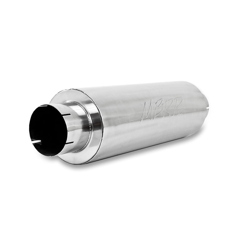 MBRP Universal Quiet Tone Muffler 5in Inlet /Outlet 8in Dia Body 31in Overall - M2220A