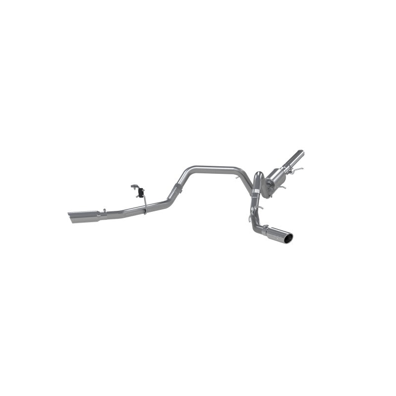 MBRP 14 Chevy/GMC 1500 Silverado/Sierra 4.3L V6/5.3L V8 Dual Split Side T409 3in Cat Back Exhaust - S5082409