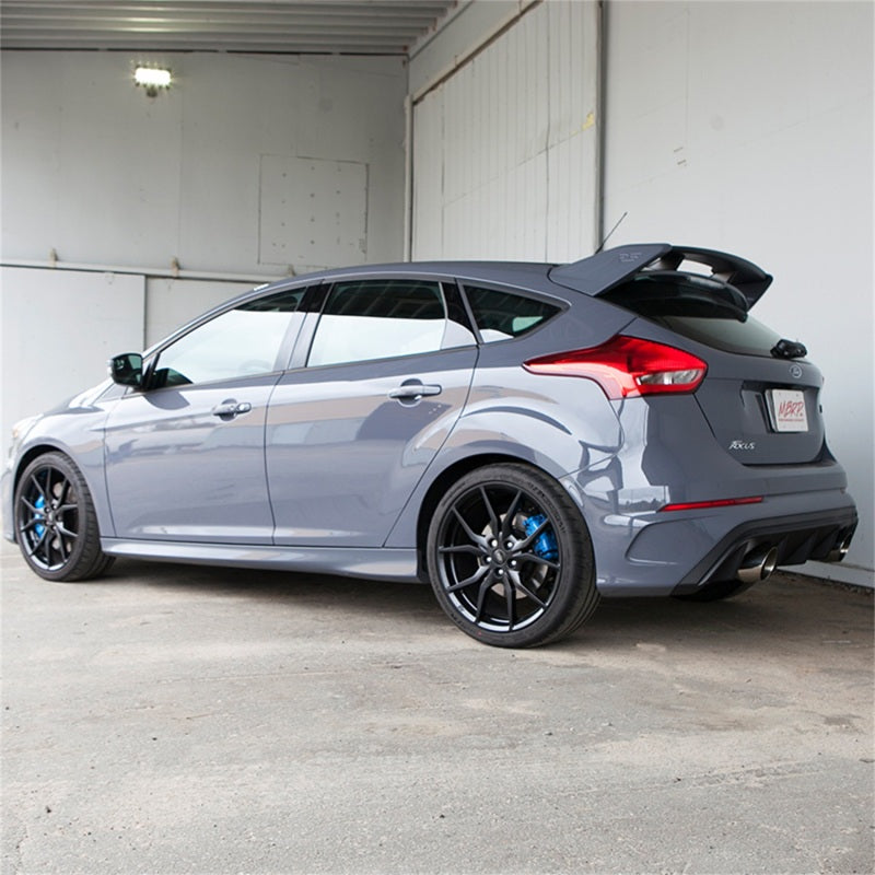 MBRP 2016+ Ford Focus RS 3in Dual Outlet Cat-Back Exhaust T409 SS - S4203409