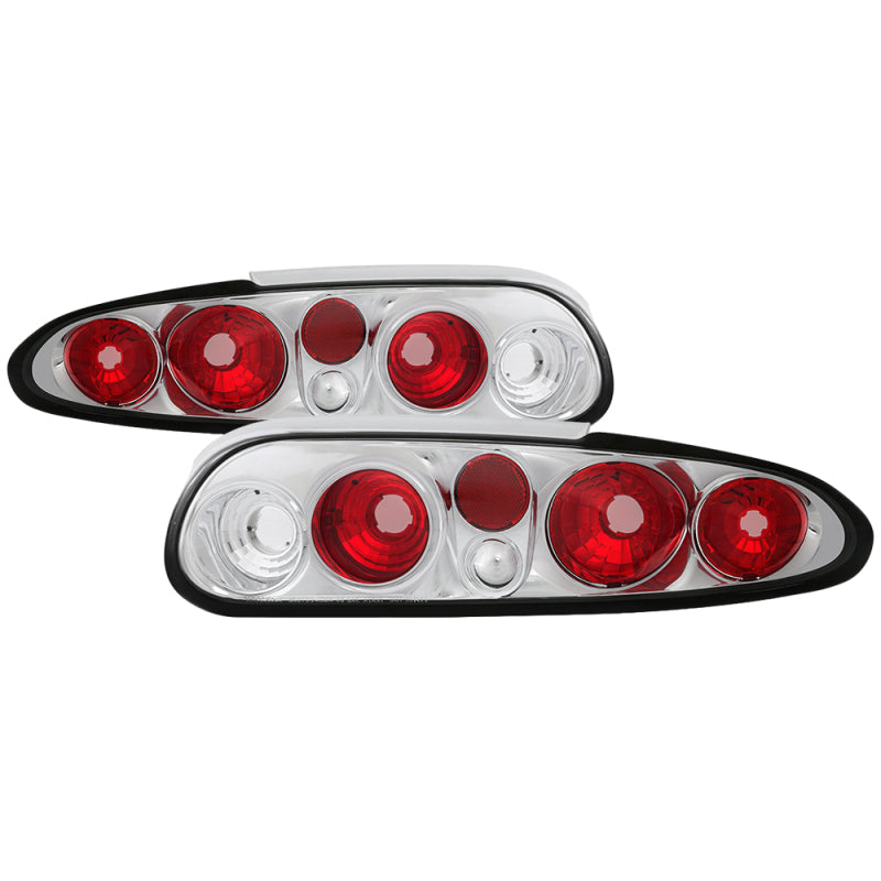 Spyder Chevy Camaro 93-02 Euro Style Tail Lights Chrome ALT-YD-CCAM98-C