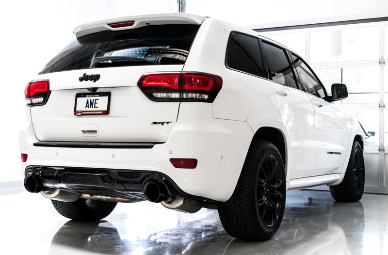 AWE Tuning 2020 Jeep Grand Cherokee SRT Touring Edition Exhaust - Chrome Silver Tips