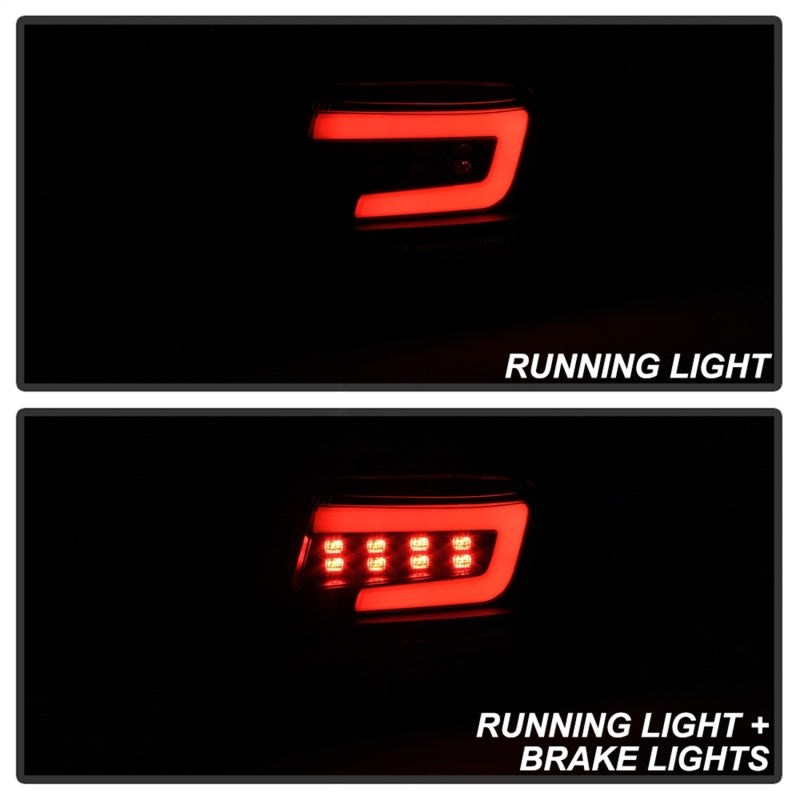 Spyder 08-11 Subaru Impreza WRX 4DR LED Tail Lights - Black Smoke ALT-YD-SI084D-LED-BSM