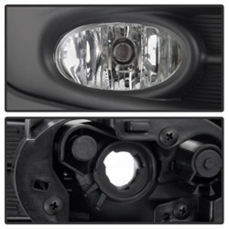 Spyder 17-18 Honda CRV OEM Fog Lights w/Switch &amp; Cover - Clear (FL-HCRV2017-T-C)