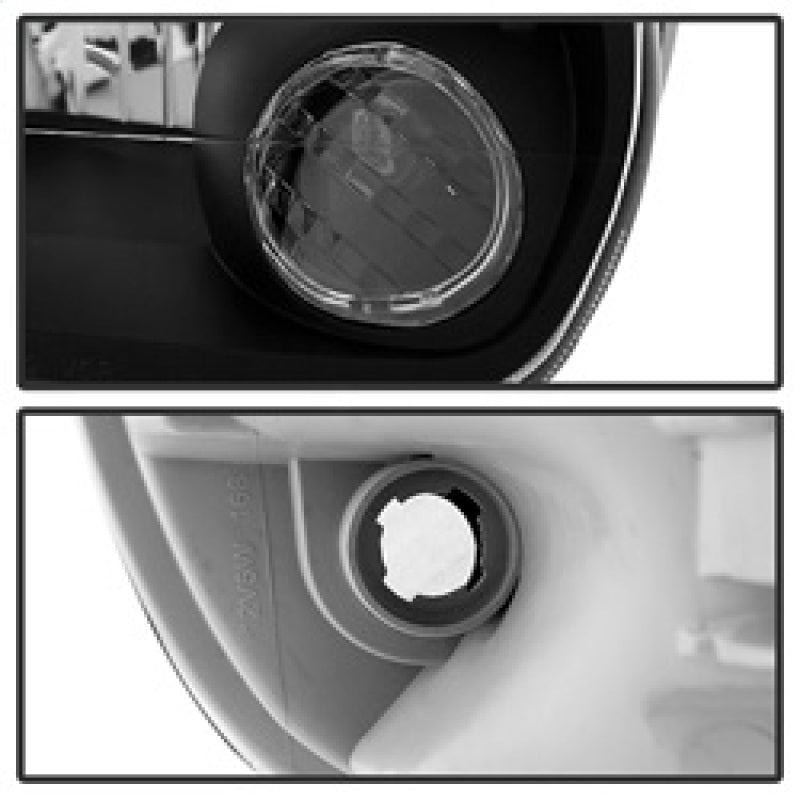 Xtune Toyota Tundra Double Cab 05-06 OEM Style Headlights &amp; Corner Lights Black HD-JH-TTUN05-AM-BK