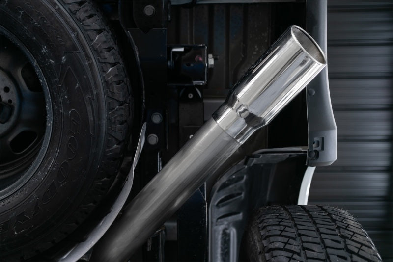 MBRP 2017+ Ford F-250/F-350 6.2L/7.3L Super/Crew Cab Single Side 4in T304 Catback Exhaust - S5247304