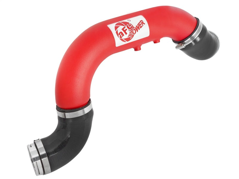 aFe BladeRunner 3in Red IC Tube Cold Side w/ Coupling &amp; Clamp Kit 2016 GM Colorado/Canyon 2.8L