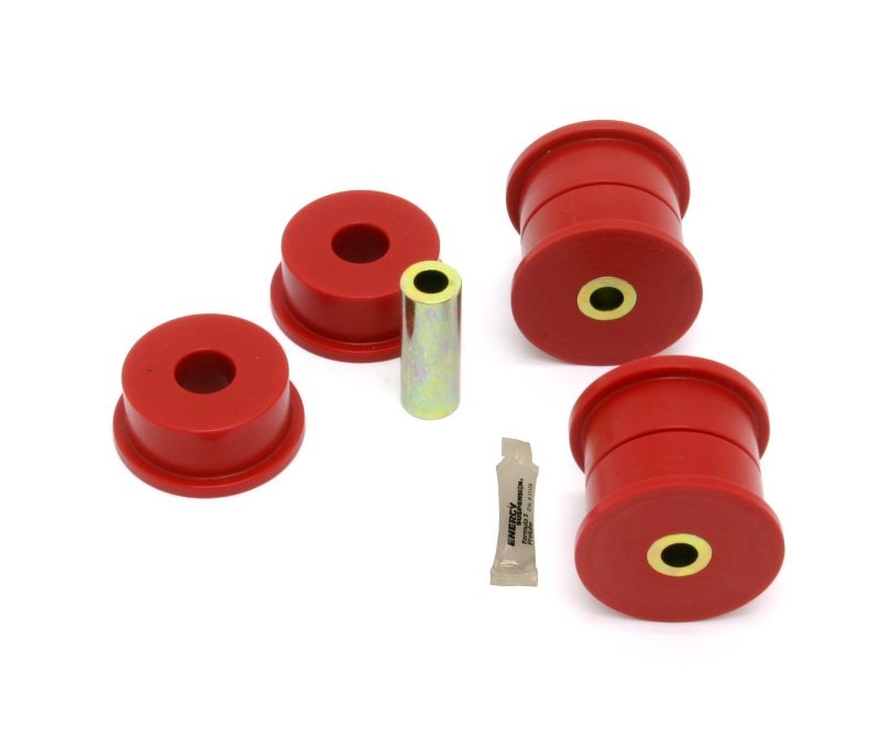 BMR 10-15 5th Gen Camaro Pro Version Differential Mount Bushing Kit (Polyurethane) - Red - BK029