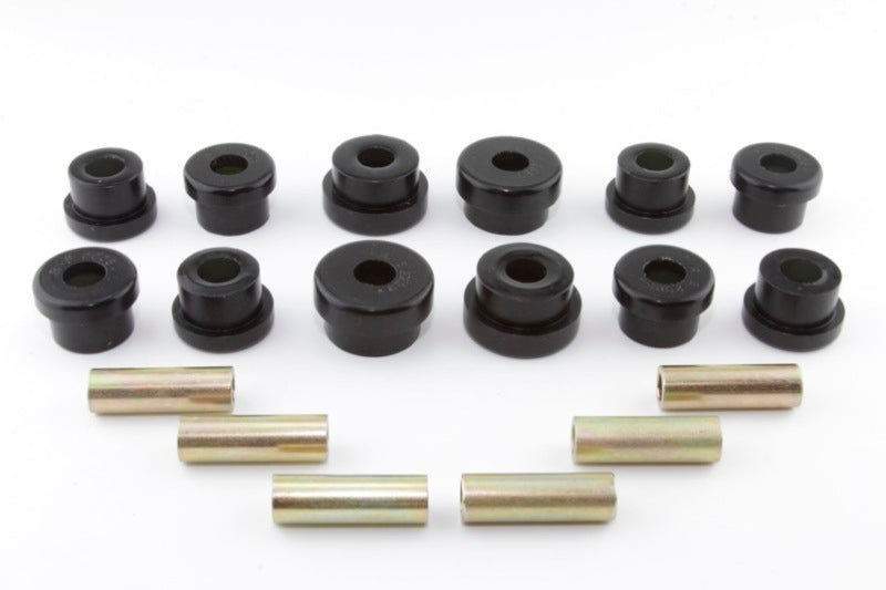 Whiteline Plus 88-00 Honda Civic / 88-9/95 CRX Rear Control Arm - Lower Inner &amp; Outer Bushing Kit - W62005