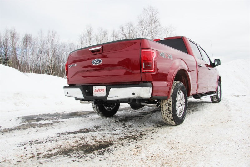 MBRP 2015 Ford F-150 2.7L / 3.5L EcoBoost 2.5in Cat Back Dual Side Split Alum Exhaust System - S5254AL