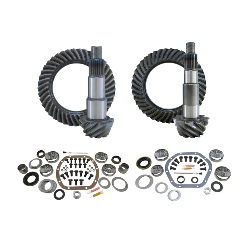 Yukon Gear &amp; Install Kit Package For Jeep JK Non-Rubicon in a 4.88 Ratio