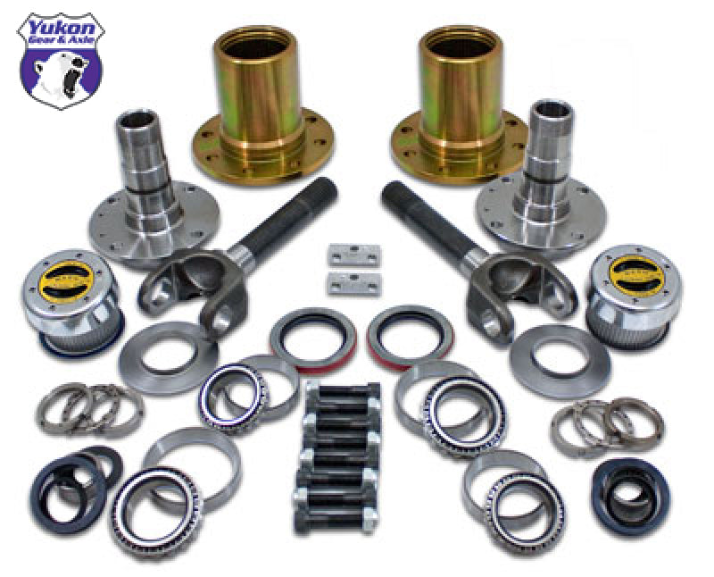 Yukon Gear Spin Free Locking Hub Conv Kit For Dana 30 &amp; Dana 44 TJ / XJ / YJ / 27 Spline / 5 X 4.5in