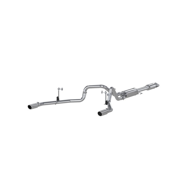 MBRP 2015 Ford F-150 5.0L 3in Cat Back Dual Split Rear Exit T409 Exhaust System - S5258409