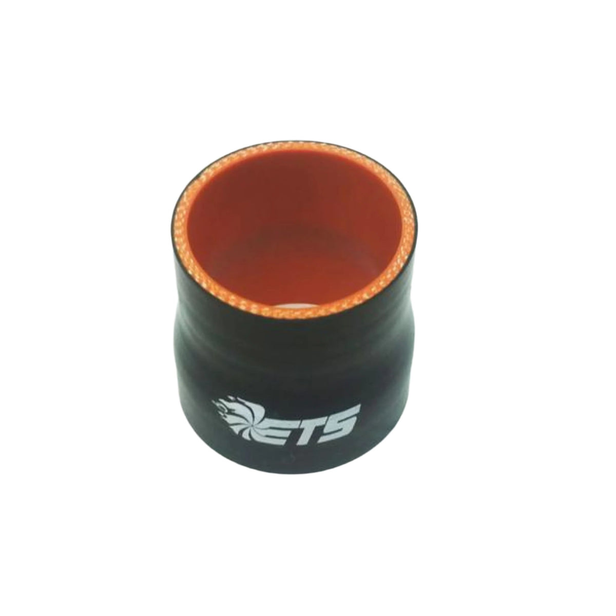 ETS 1.75 - 2.5 Straight Reducer Black Silicone Coupler