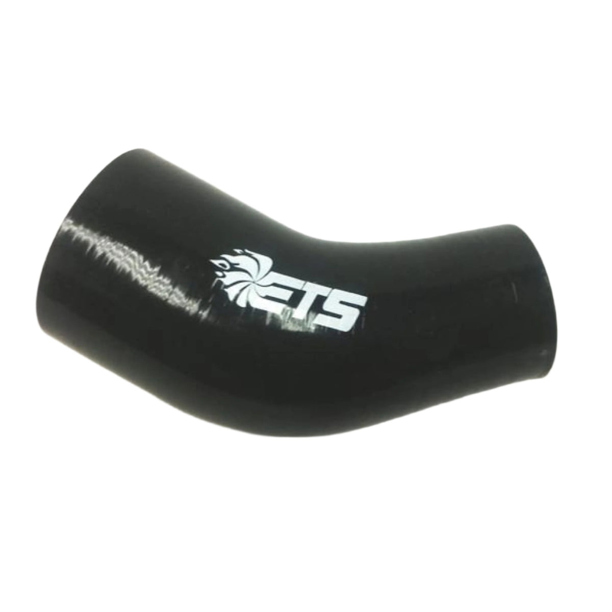 ETS 2.5-3.0 45 Degree Black Silicone Coupler