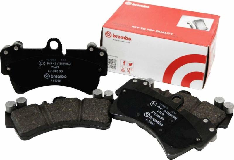 Brembo 12-23 Model S Front Premium NAO Ceramic OE Equivalent Pad