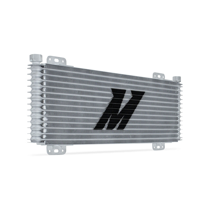 Mishimoto 13-Row Stacked Plate Transmission Cooler - Silver - MMTC-SP-13SL