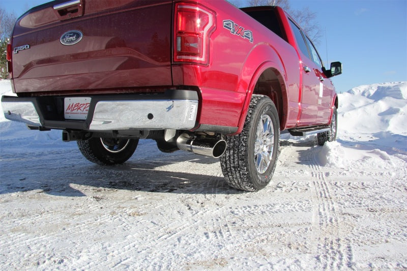 MBRP 2015 Ford F-150 2.7L / 3.5L EcoBoost 4in Cat Back Single Side T409 Exhaust System - S5259409