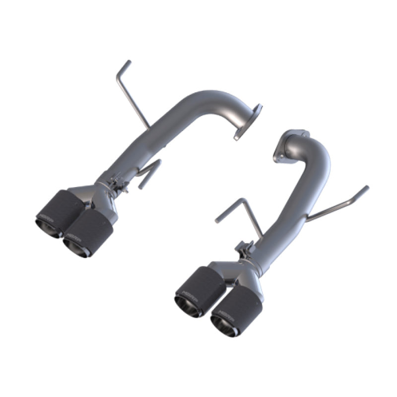 MBRP 15-19 Subaru WRX 2.0L/STI 2.5L 2.5in Dual Split Rear Exit w/ 3.5in CF Tips - T304 - S48013CF