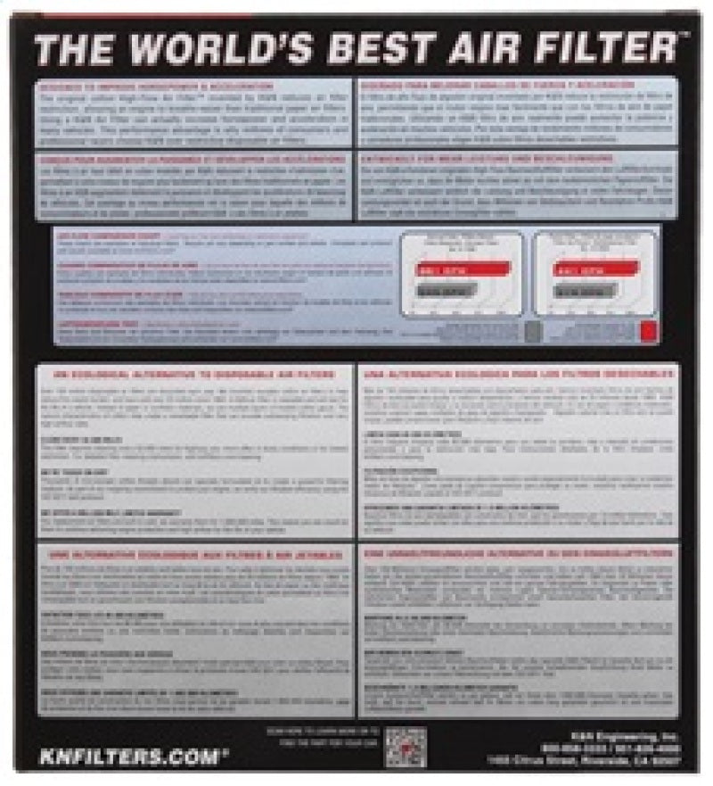 K&amp;N 05-08 LGT / 08-11 WRX / STi Drop In Air Filter