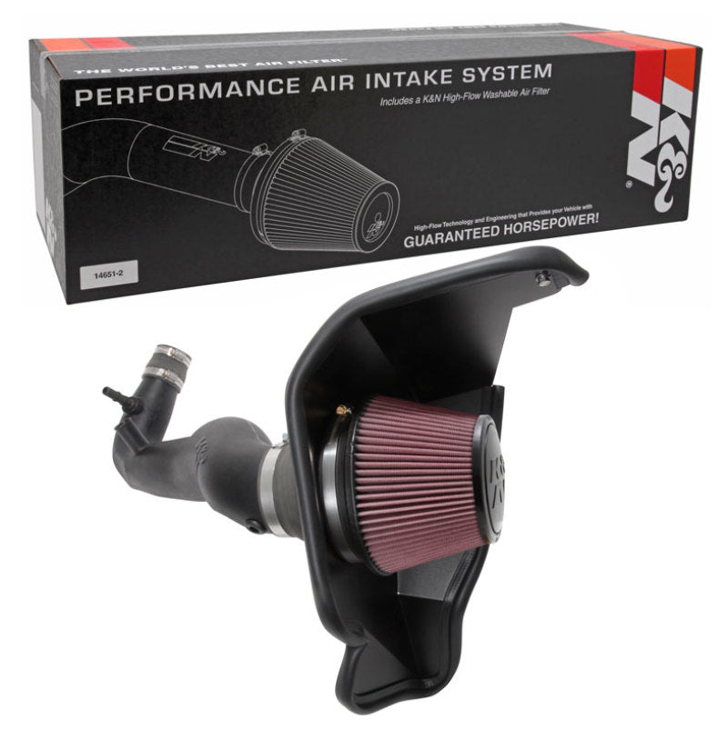 K&amp;N 2018 Ford Mustang L4-2.3L F/I Aircharger Performance Intake