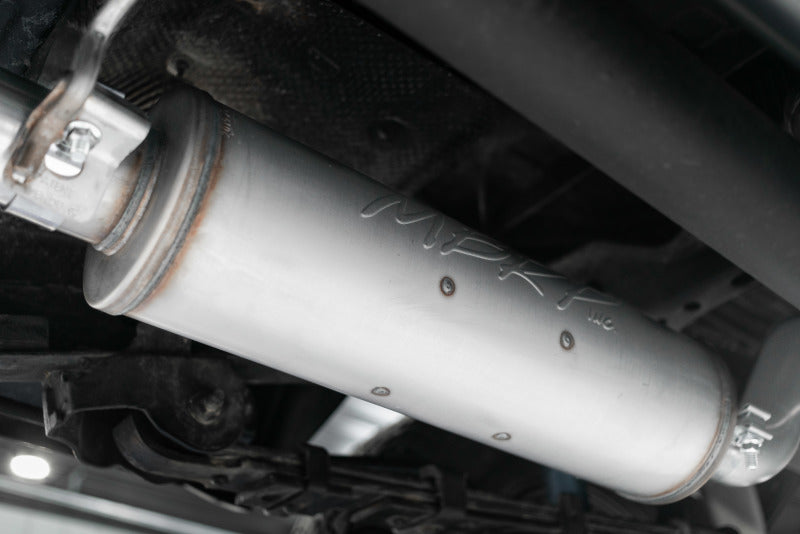 MBRP 2016 Toyota Tacoma 3.5L Cat Back Single Side Exit Aluminized Exhaust System - S5338AL