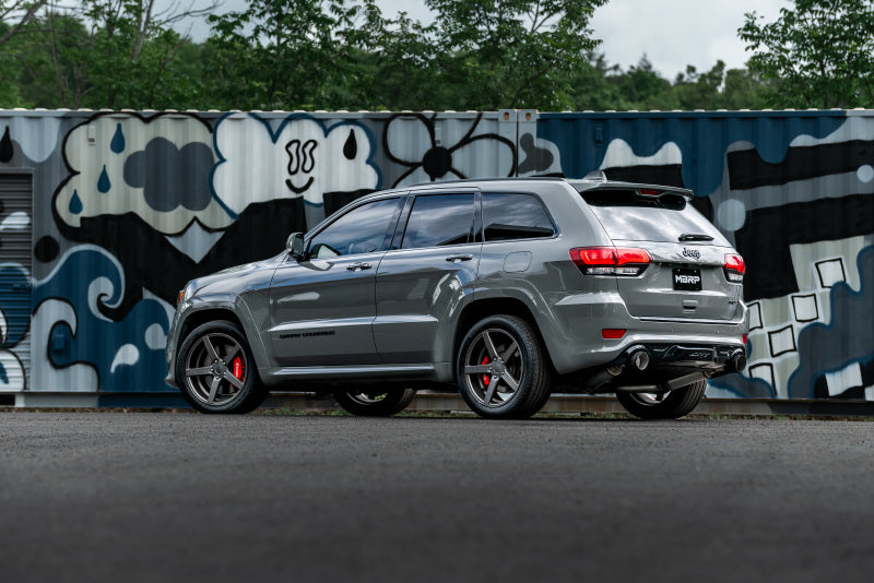 MBRP 2012+ Jeep Grand Cherokee SRT 6.4L 3in Dual Rear Exit Aluminized Catback Exhaust - T304 Tips - S5525AL