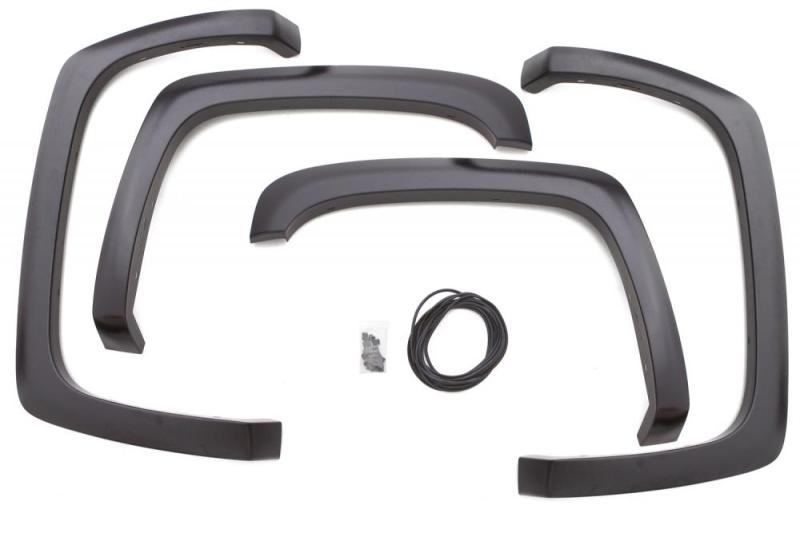 Lund 16-17 Toyota Tacoma SX-Sport Style Smooth Elite Series Fender Flares - Black (4 Pc.)