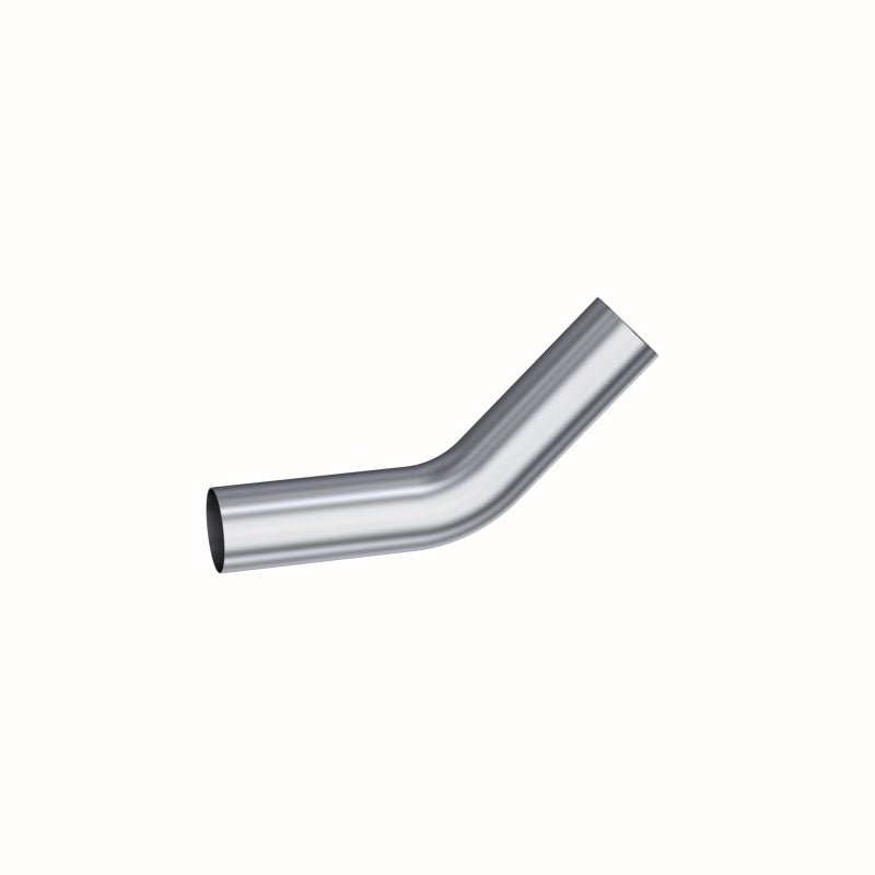 MBRP Universal 5in - 45 Deg Bend 12in Legs Aluminized Steel - MB2047