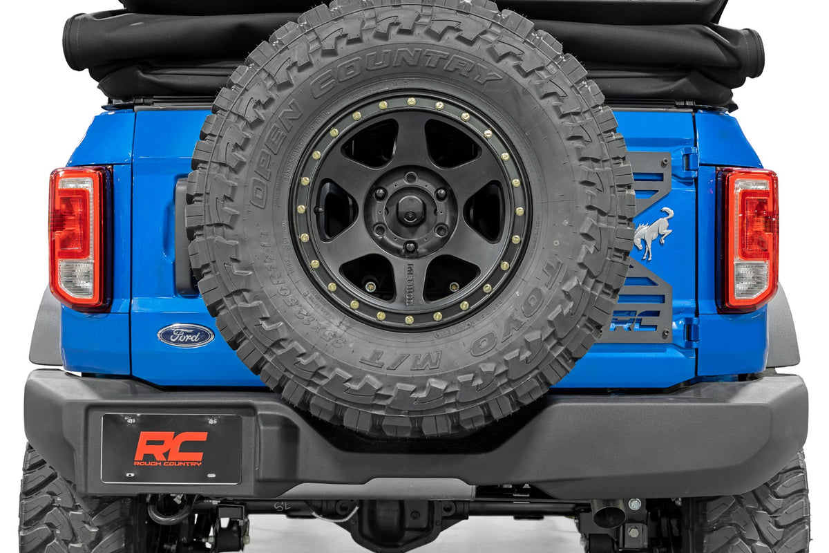 Rough Country - Spare Tire Relocation | Ford Bronco 4WD (2021-2023)